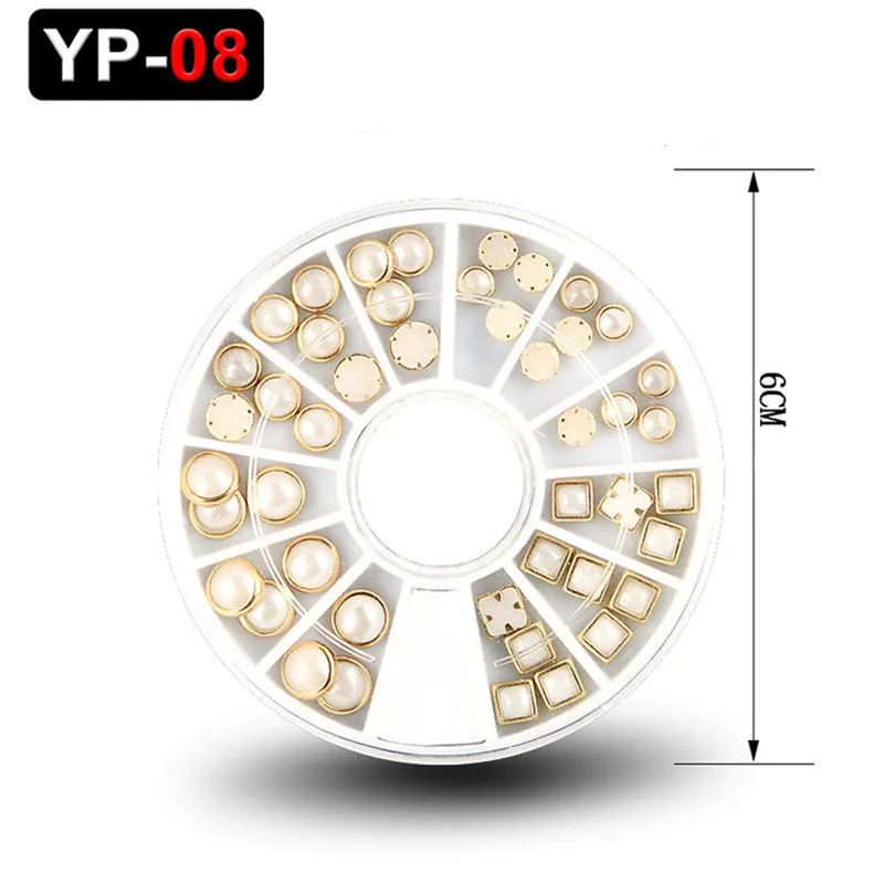 Смешанные 3D маникюрные украшения для ногтей Акриловые Алмазные формы