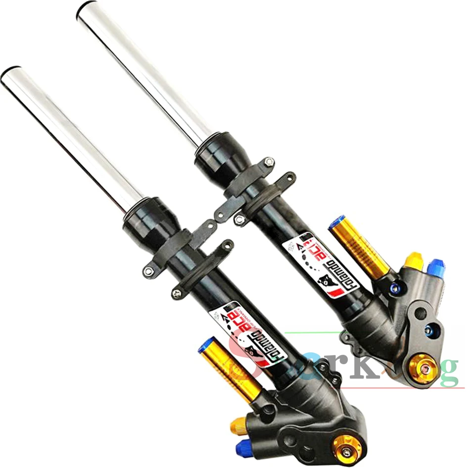 Универсальные амортизаторы передней подвески мотоцикла φ 33 мм регулируемые