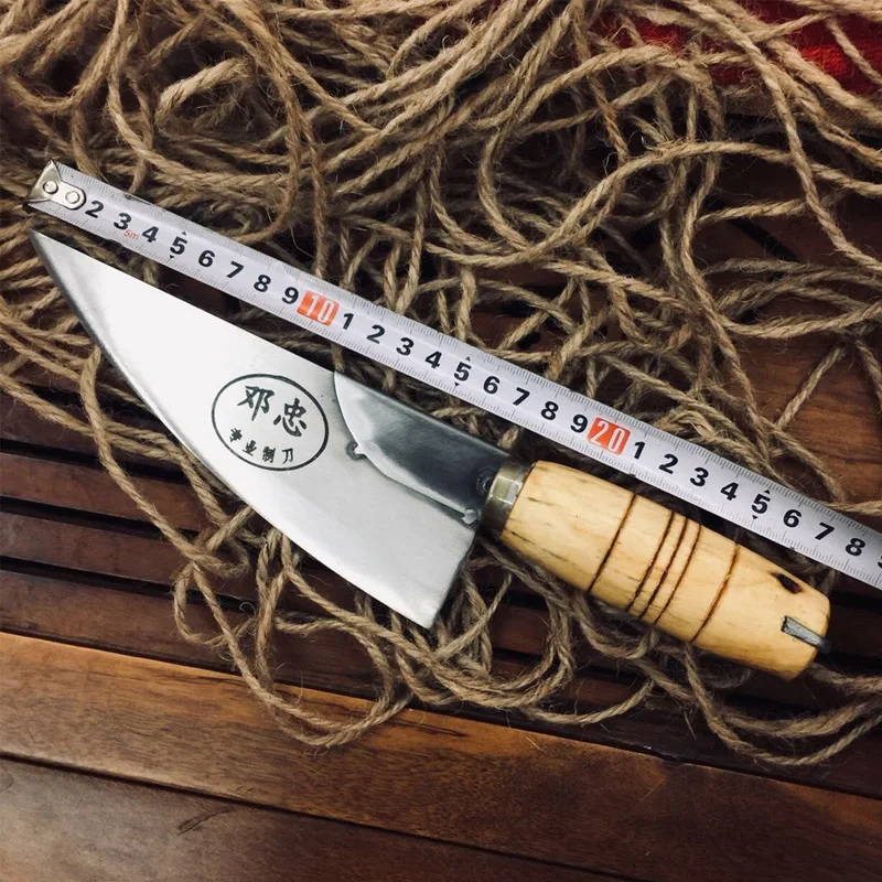Китайский кухонный нож ручной для ковки мяса шеф повара резки острый резак