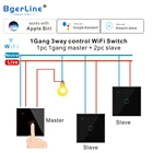 3 шт. ЕС WiFi Smart 3 позиционный переключатель 1 2 3 Gang стекло настенные сенсорные выключатели приложение smart life дистанционного Управление совместимый с Alexa Google Home