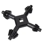 4 в 1, Многофункциональный Универсальный патрон, сверла, силовые прессы, аксессуары, гаечный ключ, трещотка, звезда, детали инструмента