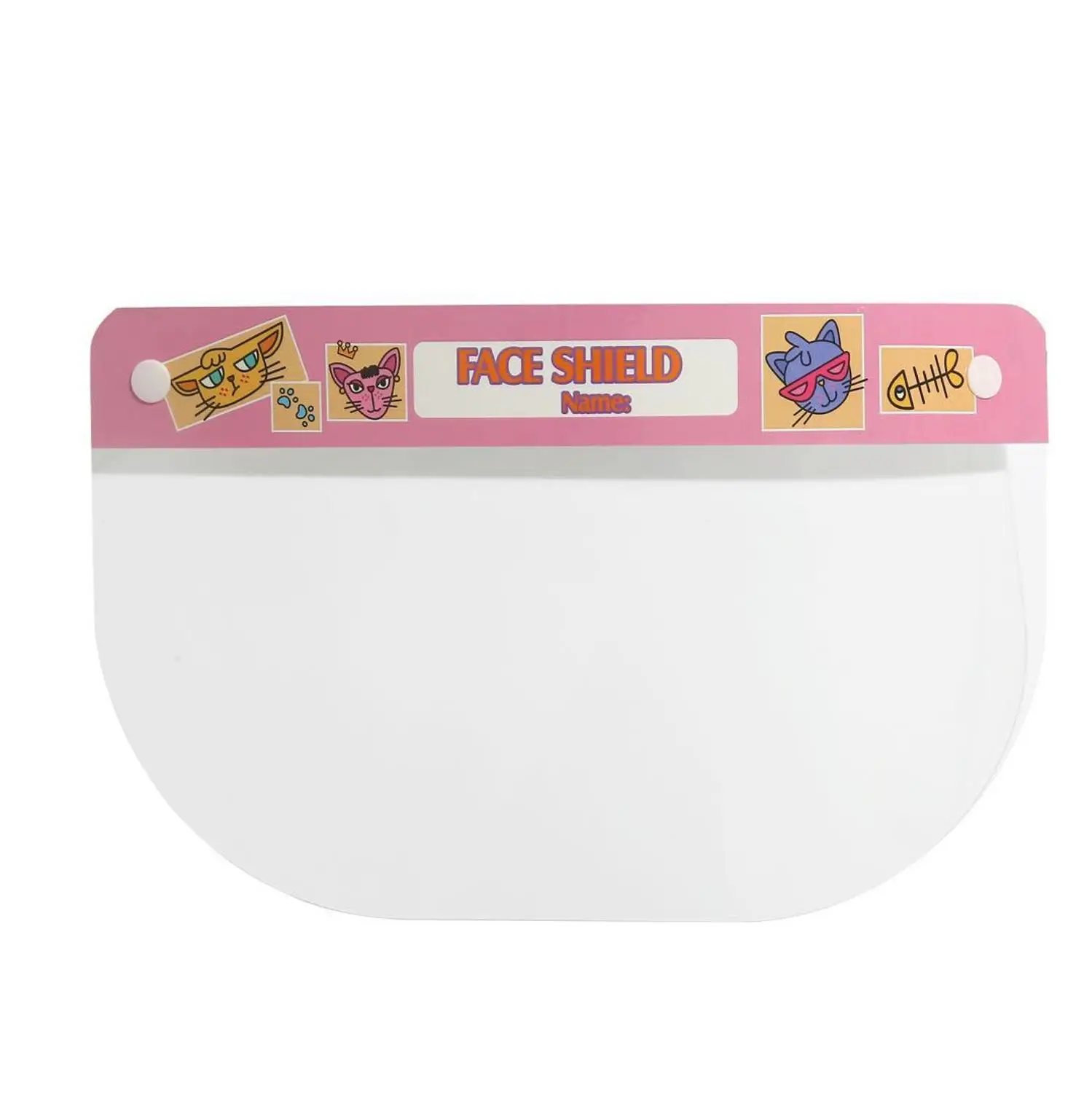 

5PCS Kids Cartoon Protective Mask Face Shield Safety Painting Face Protection Splash Saliva Boys Girls Children DustProof Mask