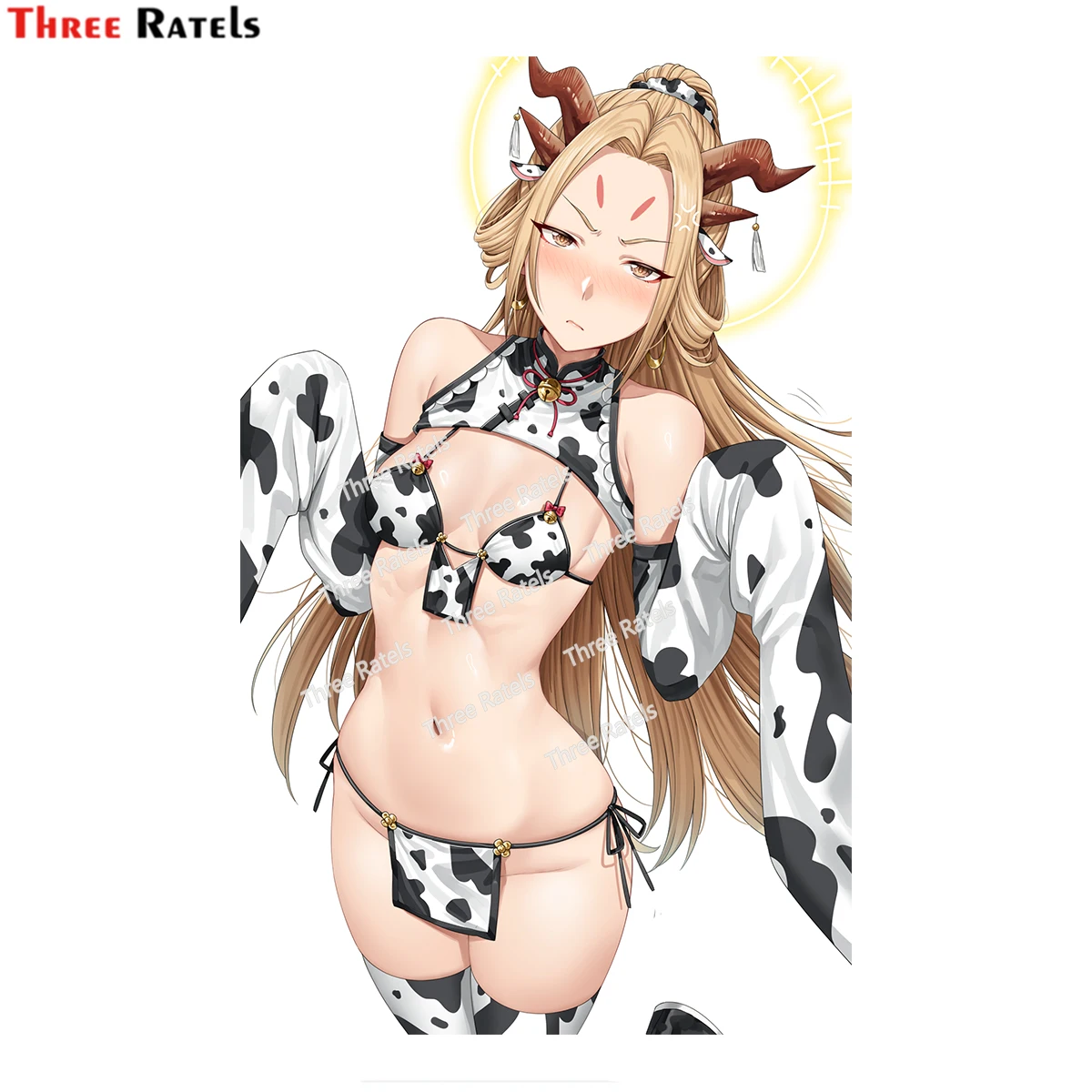 

Милые аниме-наклейки Three Ratels H 195 для девочек, Chaomae nusatong Indie, виртуальный Youtuber, для школы, подарки, виниловый материал, водонепроницаемые