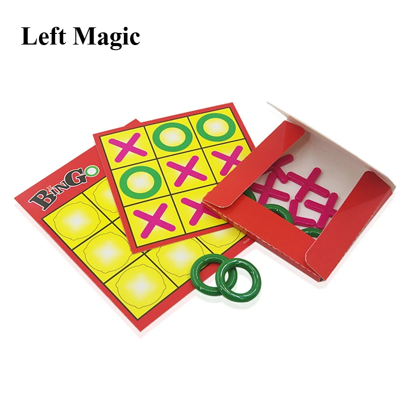 Mini Tic Tac Toe Pro By Bond Lee - Magic Tricks Card Props Mentalism Close Up Street Tool Toys Comedy | Игрушки и хобби