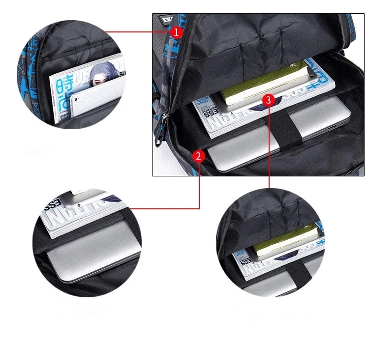 Легкие нейлоновые камуфляжные школьные ранцы для мужчин и женщин мужские