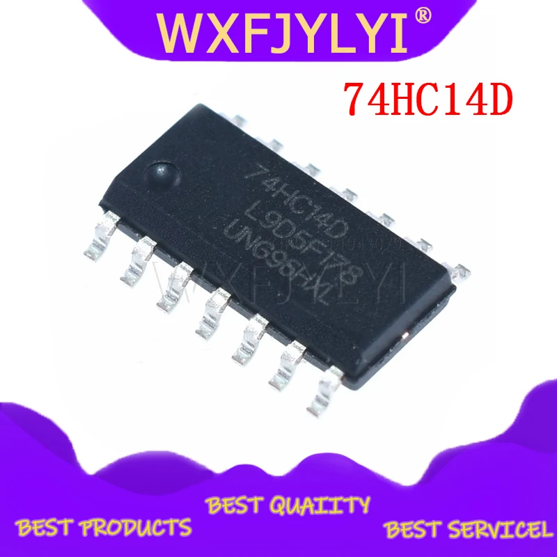 20 шт. 74HC14D SOP14 74HC14 SOP SN74HC14DR SN74HC14 SMD новый и оригинальный IC|Интегральные схемы| |