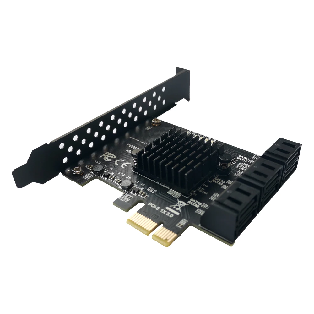 pci e pcie sata карта pci e адаптер pci express на sata 3 кон