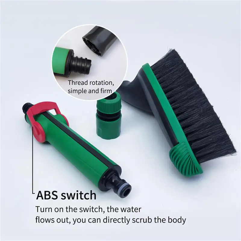 

Car Wash Set Non-slip Car Cleaning Kit Vehicle Cleaning Set Assemblable Car Wash Brush Kit Anti-rust Vehicle Cleaning Tool Kit