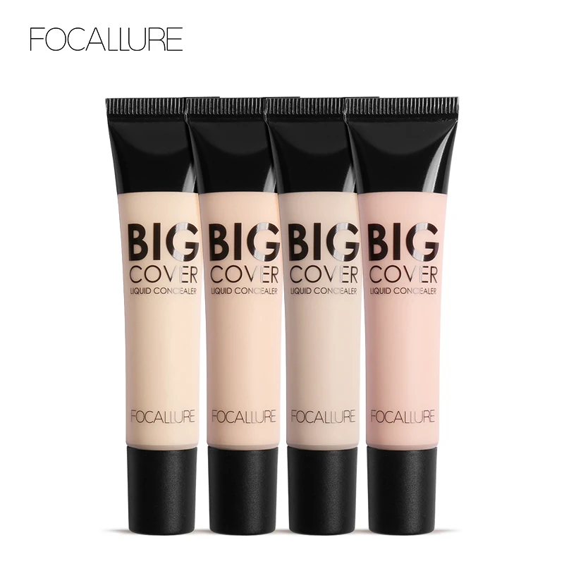 

FOCALLURE Concealer Cream Liquid Brighten Foundation Cream Contour Palette Concealer Liquid Face Concealer Maquiagem Tools