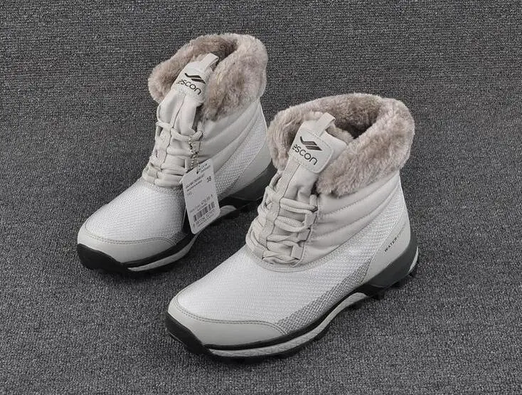 Женские Водонепроницаемые зимние походные треккинговые ботинки женские