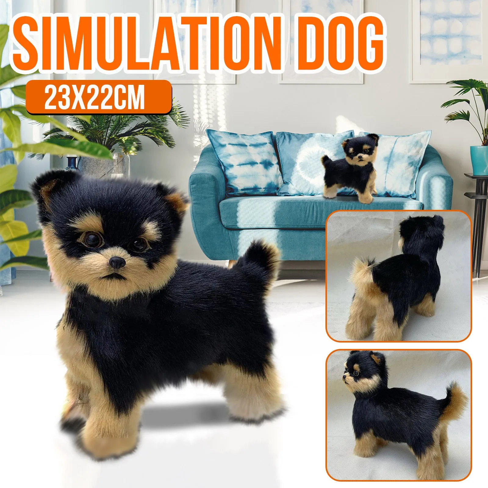 

Yorkshire Dog Toys Plush Toys Simulation Animal Models Children's Gifts Stuffed Toys Kawaii Peluches Cachorro Speelgoed Плюшевые