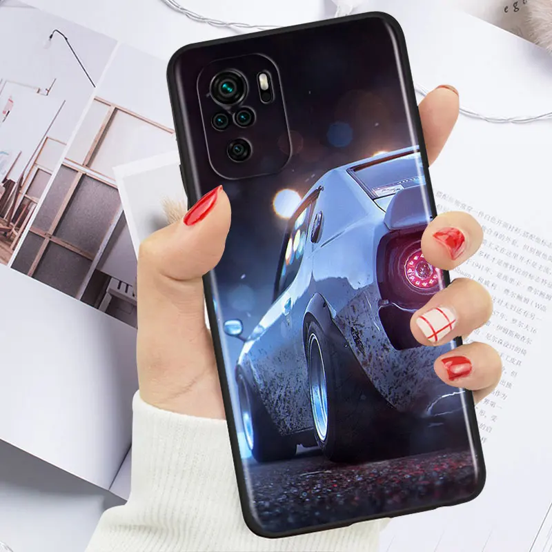 Initial D AE86 For Xiaomi Redmi Note 10S 10 9 9S 9T 8T 8 7 6 5 Pro Max 5A 4X 4 5G Soft Silicone Phone Case