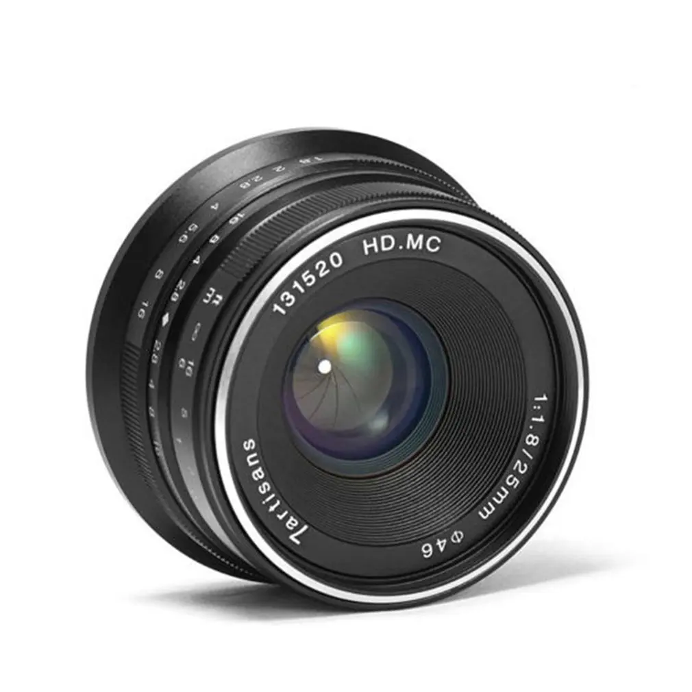 Портативный 25 мм F/1 825-1 8 E-Mount Prime Lens ручная фокусировка объектив прочный