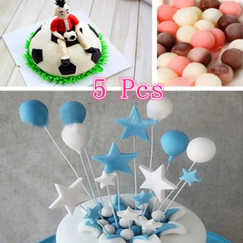 Половина шаровая форма шара торта ремесло шоколад Алюминий Сплава Серебра Формы