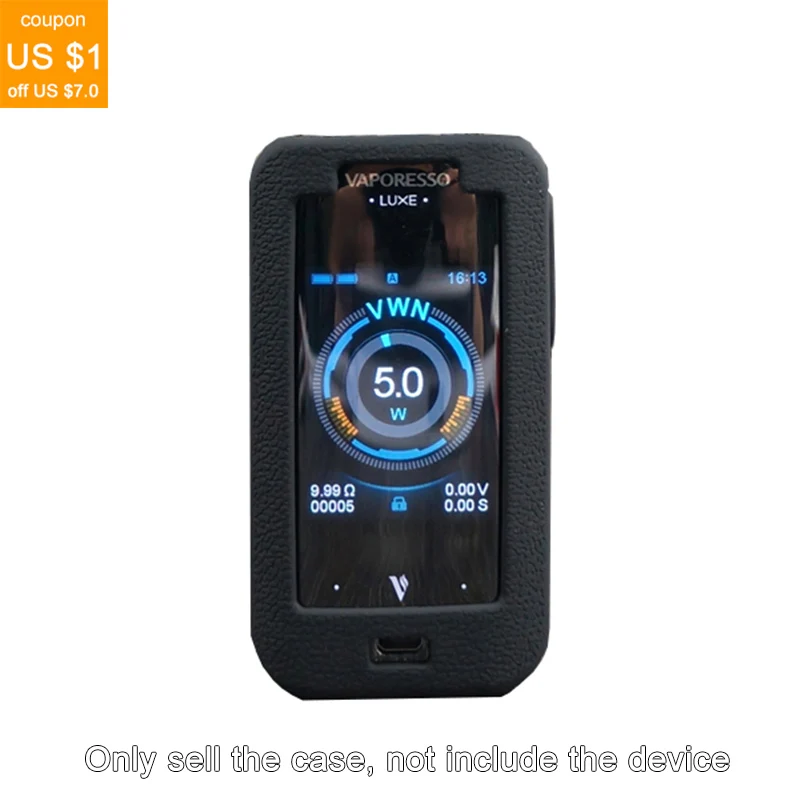 Силиконовый чехол для Vaporesso Lux 220W TC Kit, чехол для кожи, гелевая оболочка, подходит для Vaporesso Lux 220W Mod shield