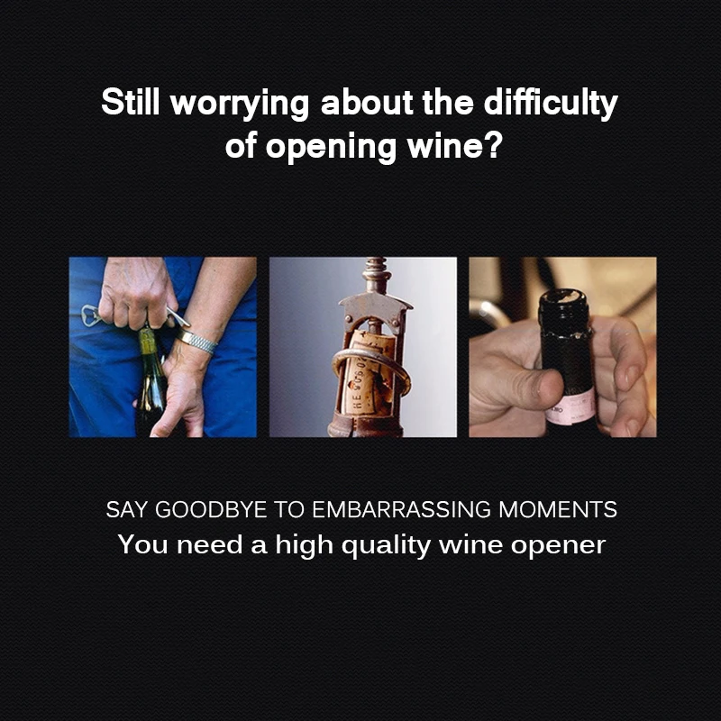 Автоматический штопор для красного вина Электрический фольга резак пробка