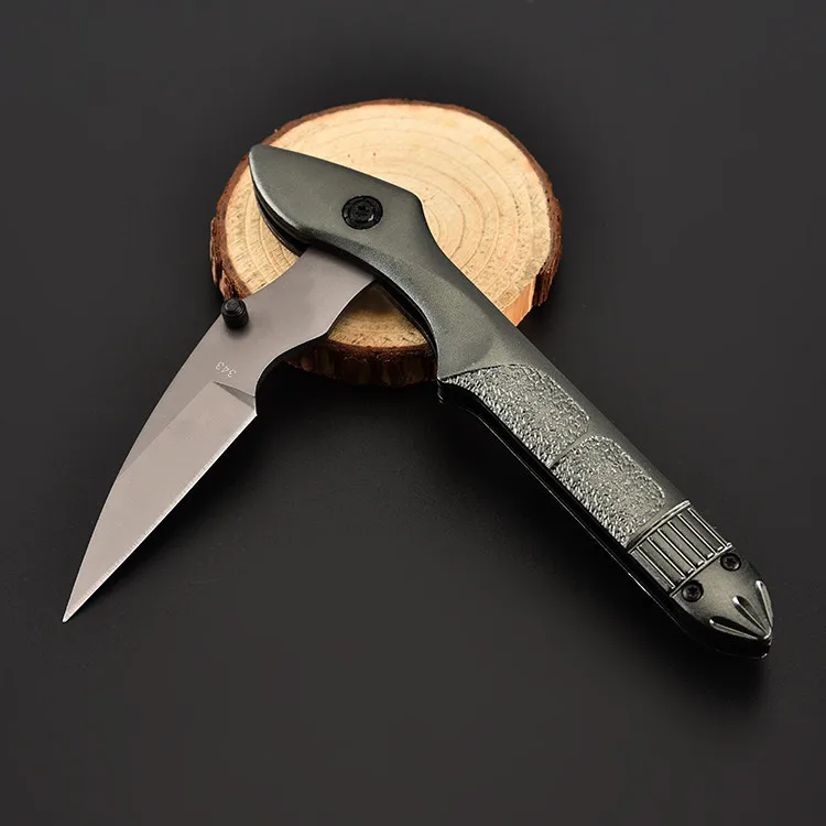 Дамасская сталь Складной нож Тактический охотничий выживания 7CR15MOV EDC карманные