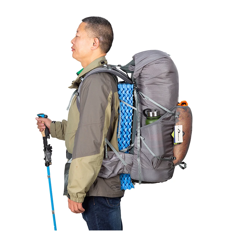 JUNGLE KING CY1040 Water-resistant Hiking Backpack Lightweight Camping Pack Travel Mountaineering Backpack Trekking Rucksacks65L