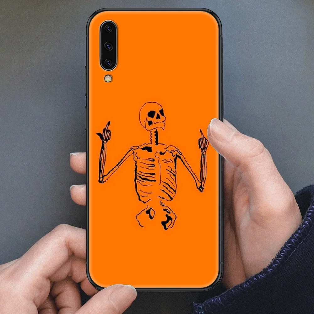 Модный чехол для телефона с призраками на Хэллоуин Samsung Galaxy A10 A12 A20E A21S A30 A32 A40 A50 A51