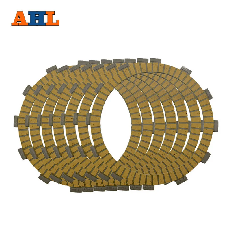 

AHL Motorcycle Clutch Friction Plates Set for Kawasaki ZX600 Ninja 600 ZZR600 2002-2005 Clutch Lining #CP-0009