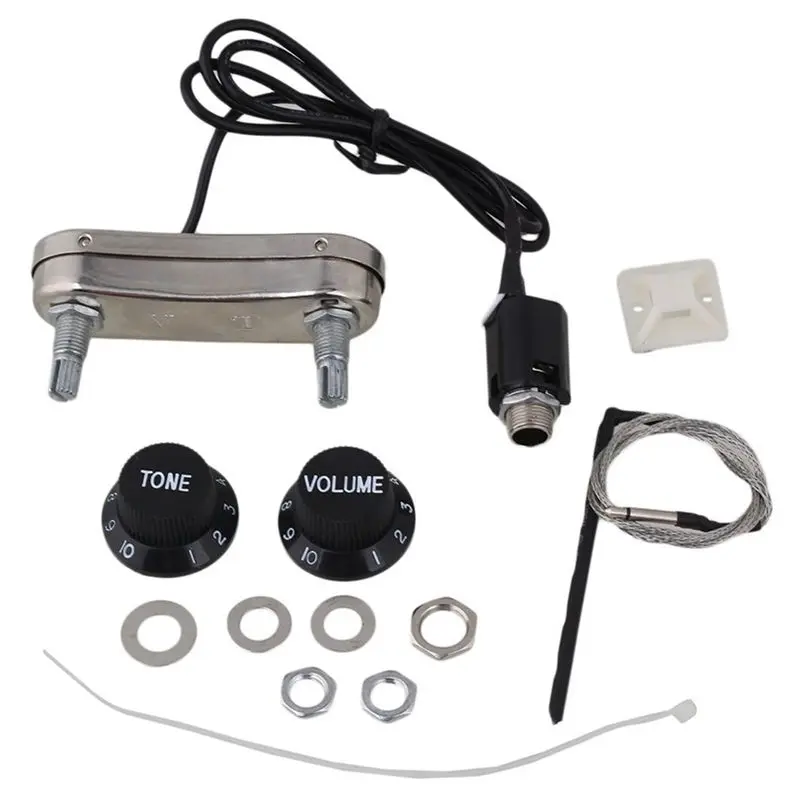 

Acoustic Guitar Pickup Piezo & Passive Preamp PS700