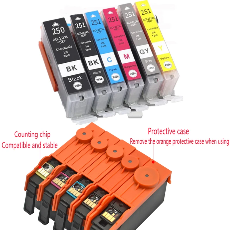 Чернильный картридж 12PK PGI250 для Canon PIxma MG6620 MX922 MG5620 MG5420 MG6320 MG6420 MG7520 MG5520