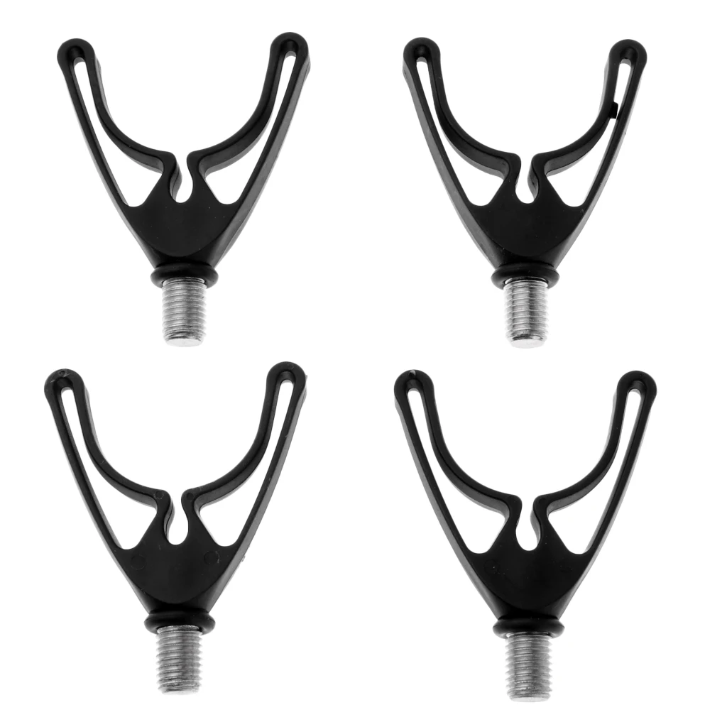 4 шт. прочная пластиковая удочка для удочек держатели опорные головки сменные