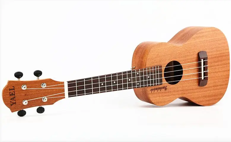 Высокое качество 26 дюймов 4 струны Sapele Ukulele палисандр гриф музыкальный инструмент