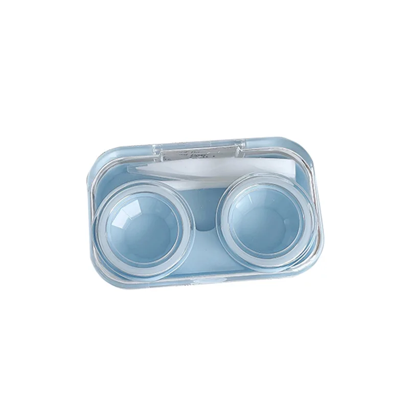 

Contact Lens Cases Storage Holder Cute Contact Lens Case with Tweezers and Suction Stick Mini Container Storage Box Travel Kit