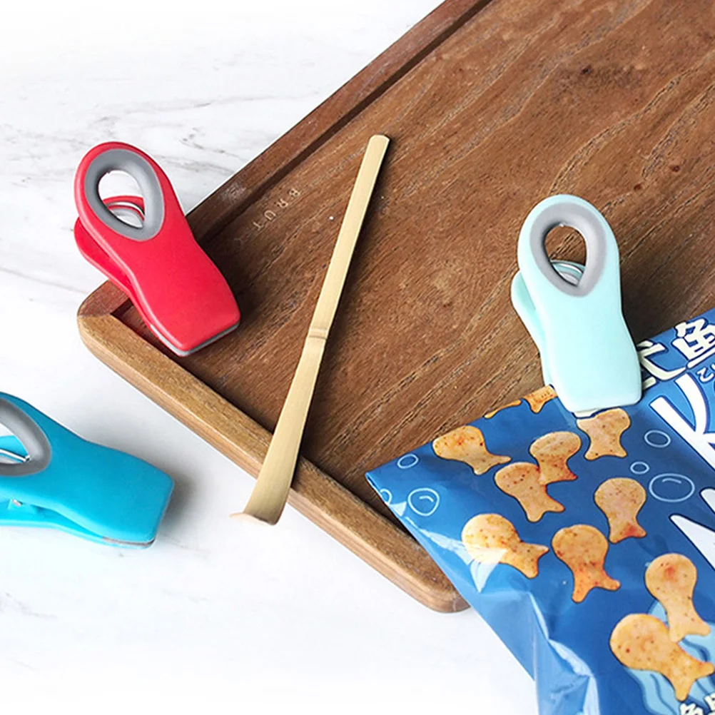 

1 Set Creative Food Clamps Stylish Novel Food Sealers Useful Sealing Clamps