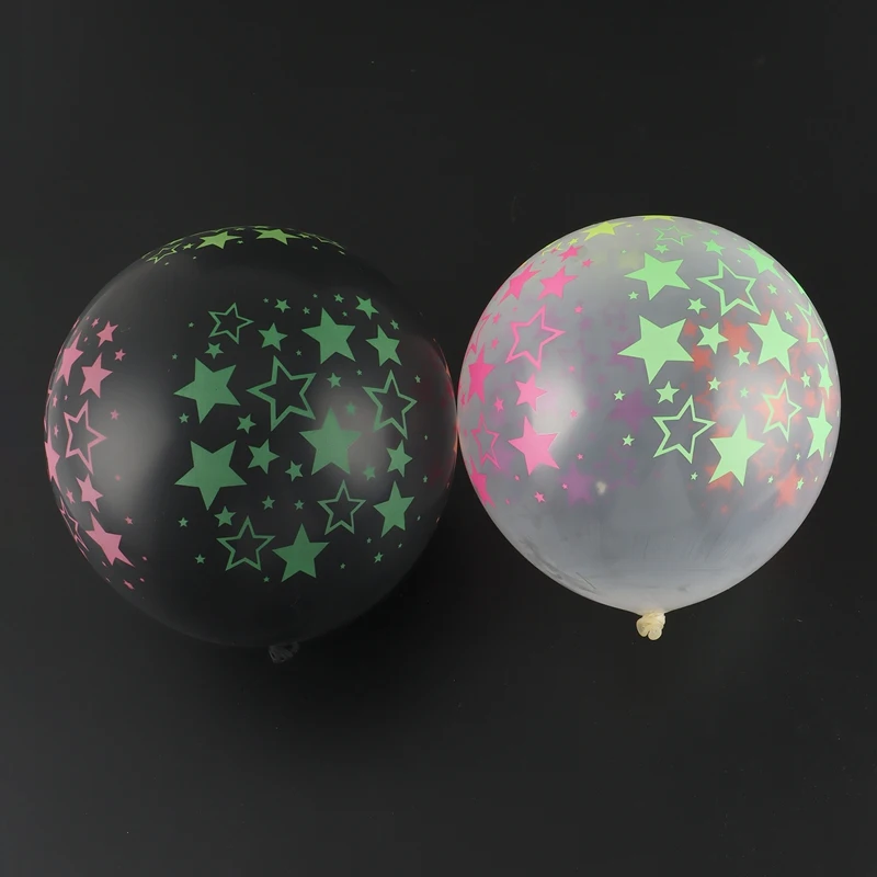 MLGB неоновые светящиеся воздушные шары звезды в черсветильник е флуоресцентные
