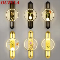 outela modern wall sconces lights creative luxury led lamp brass fixtures decorative for home bedroom