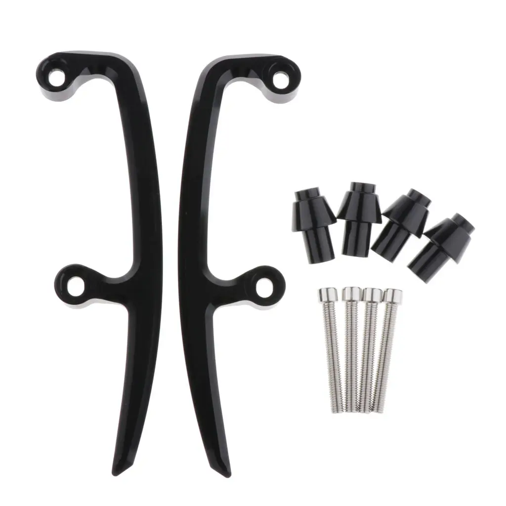 

2 шт., задние поручни из алюминиевого сплава с ЧПУ для Kawasaki Z650 2017 2018