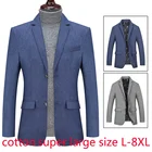 Новое поступление, Модный высококачественный костюм на все четыре сезона, очень большой мужской повседневный Блейзер, размеры LXL2XL3XL4XL 5XL 6XL 7XL 8XL
