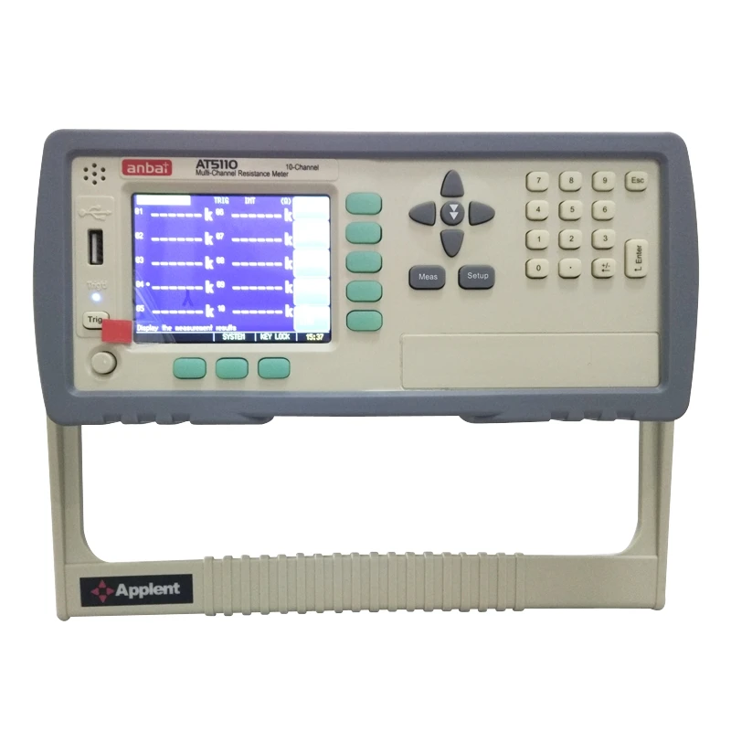 

AT5108/AT5110/AT5120/AT5130 Multichannel DC Low Resistance Tester Milliohm Meter