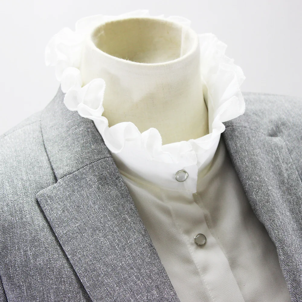 Dickie рубашка Женская шифон Стенд рядом свинец свитер украшение поддельный