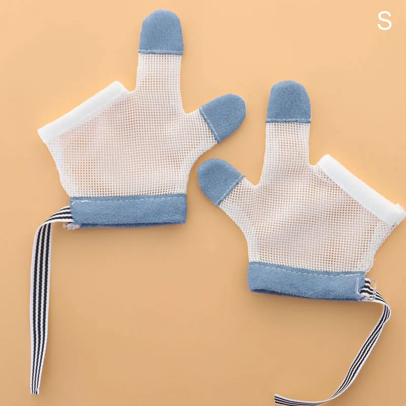

Newest Baby Prevent Bite Fingers Nails Glove Children Infant Anti Biting Eat Hand Protection Gloves For Toddle Kids Harmless Set
