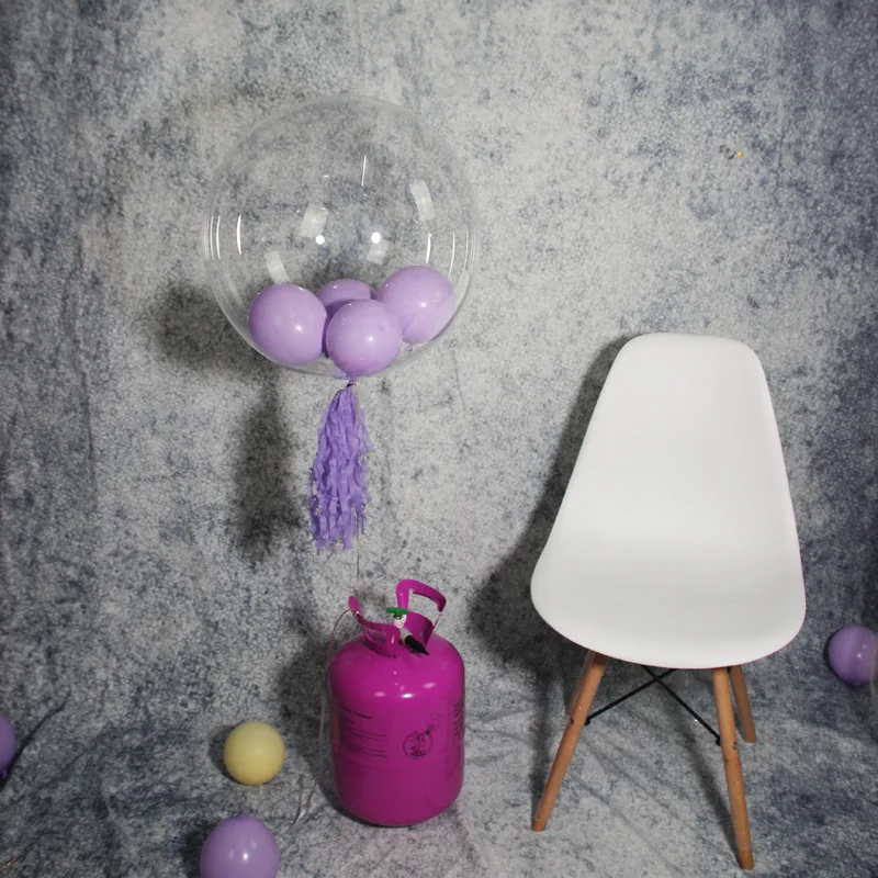 

10PCs/set Transparent Bobo Bubble Ballons Christmas Wedding Birthday Party Decorations Helium Balloon 10-inch 18-inch 36-inch