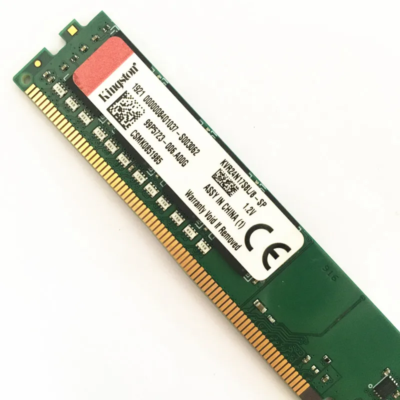 

Kingston DDR4 RAMS 8GB 2400MHZ desktop memory ddr4 2400 8gb used in good conditon