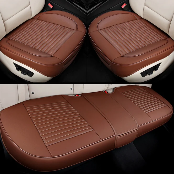 2019 переднее и заднее кожаное покрытие для сиденья автомобиля защитная накладка