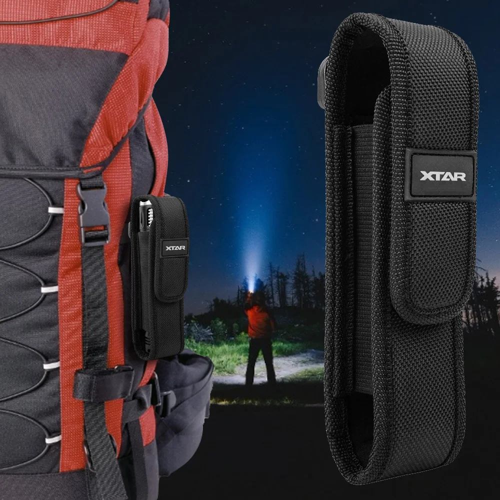 Airsoftsports MOLLE нейлон фонарик Чехол тактический бой Портативный легкий eletronic факел сумка Открытый инструмент утилита