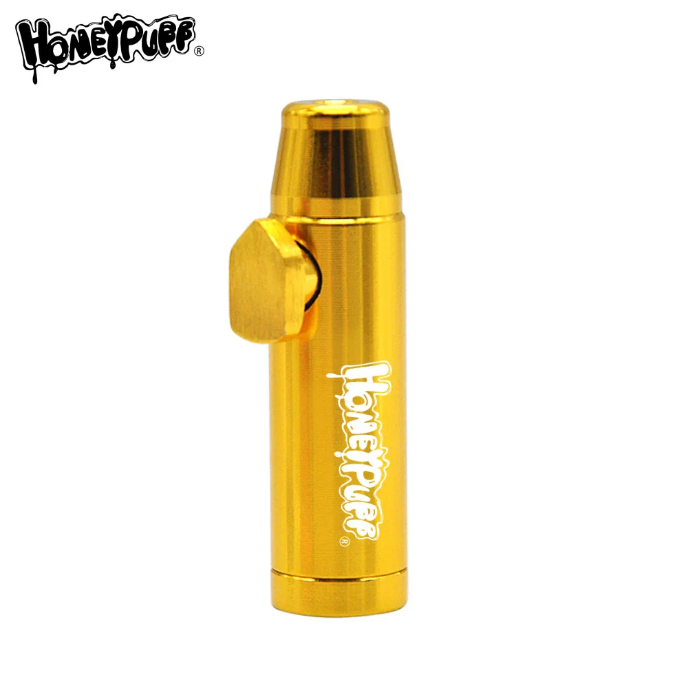 HONEYPUFF 4 шт. портативный алюминиевый Пуля ракета нюхер 2 дизайн нюхательный храп