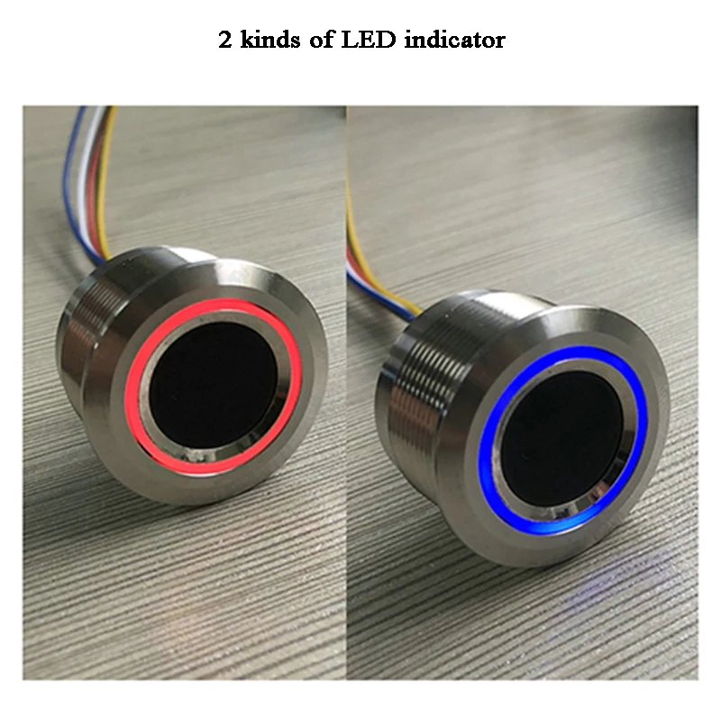 DC3.3V DIY Biometric Fingerprint Sensor module TTL UART Access contro Home automation smart lock Finger scanner LED indicator |