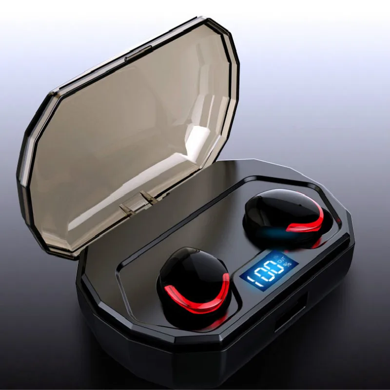 Bluetooth гарнитура с сенсорным управлением водостойкая IPX7 2000 мА · ч|Наушники и