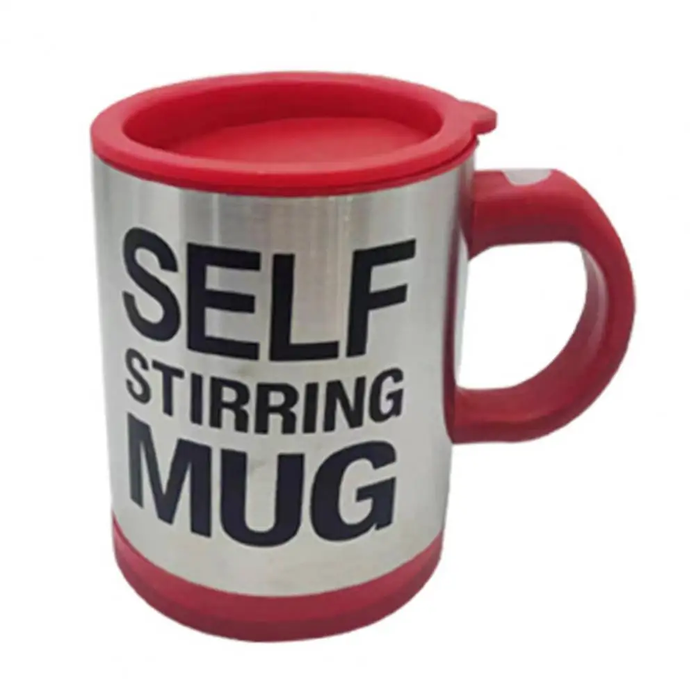 400ml Coffee Mug Convenient Heat Resistant Stainless Steel Electric Self Stirring Milk Mixing Cup for Office Drinkware |