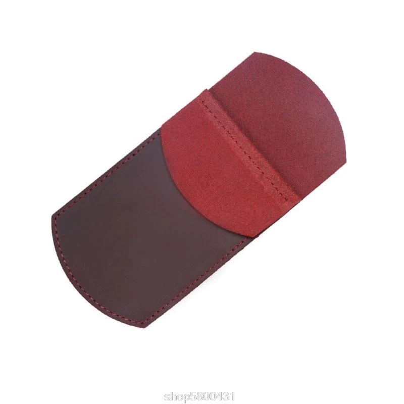 

Handmade Leather Pencil Bag Fountain Pen Pouch Sleeve Cover Pocket Stationery Holder Vintage Retro N24 20 Dropshipping