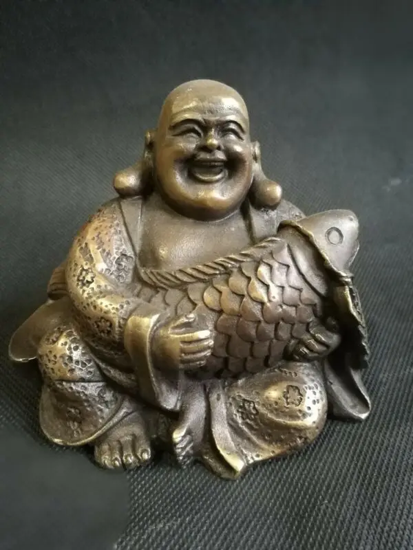 Китайская фотостатуя Будды Maitreya | Дом и сад