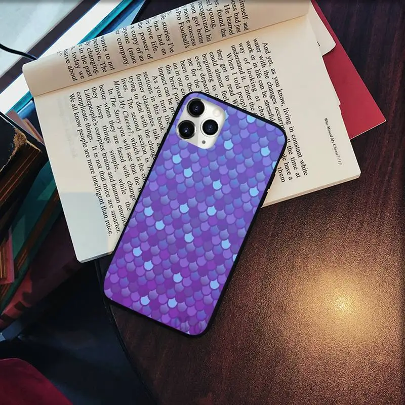 

Mermaid Fish Phone Case for iPhone 11 12 pro XS MAX 8 7 6 6S Plus X 5S SE 2020 XR Soft silicone