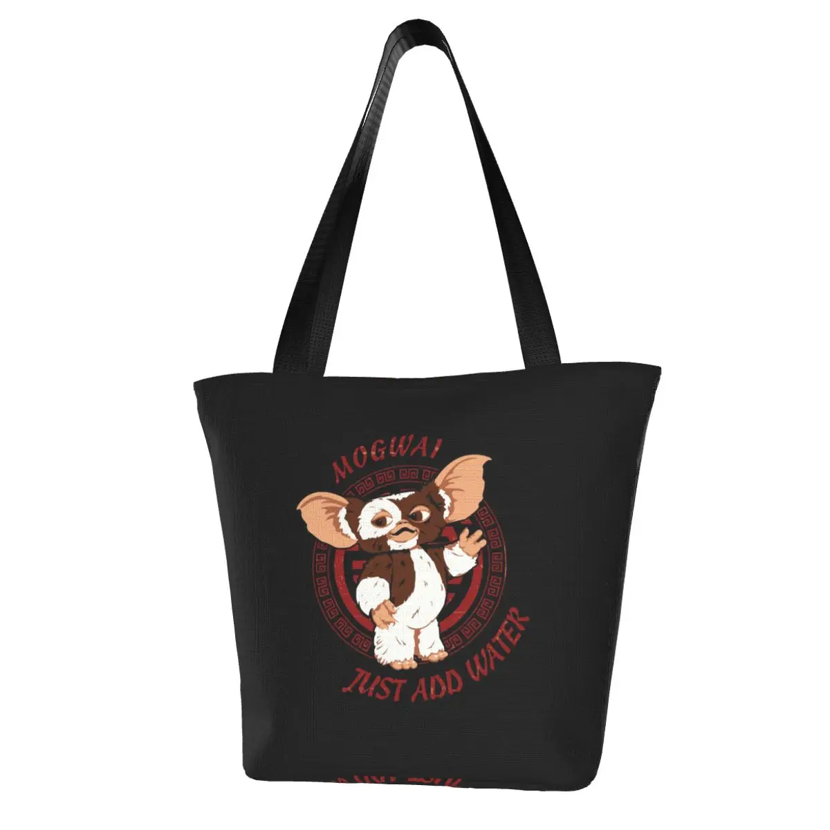 

Gizmo Gremlin Shopping Bag Gift Funny Handbag Polyester Office Woman Bags