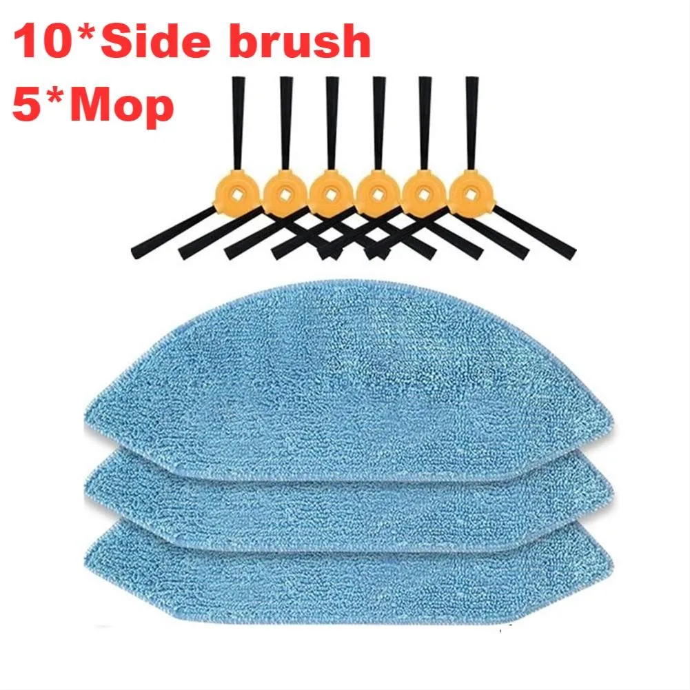 

Side Brush Mop Cloth Set For Ecovacs Deebot U2 DGN22 Vacuum Cleaner Parts Replacement Attachment Home Appliance